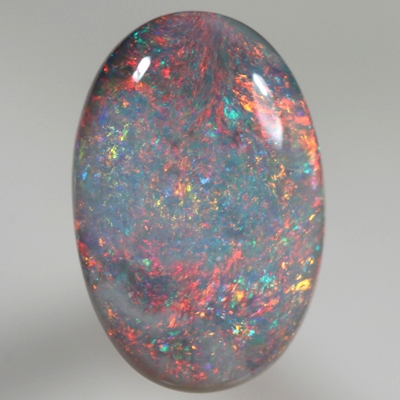 SOLID SEMI BLACK OPAL Bright red Floral Harlequin pattern SEE VIDEO